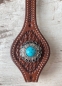 Turquoise Feather Concho in 3 Größen